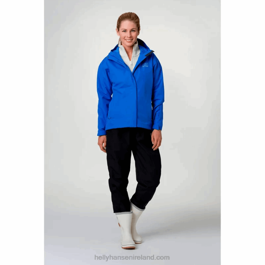 EBONY 8V222F1789 Helly-Hansen WOMEN'S SEVEN J RAIN PANTS
