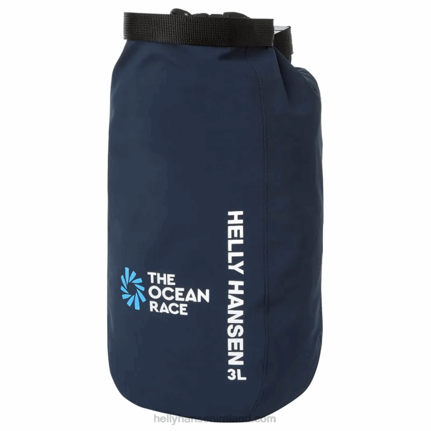 AZURITE/NAVY 8V222F2732 Helly-Hansen THE OCEAN RACE DRY BAG 3L