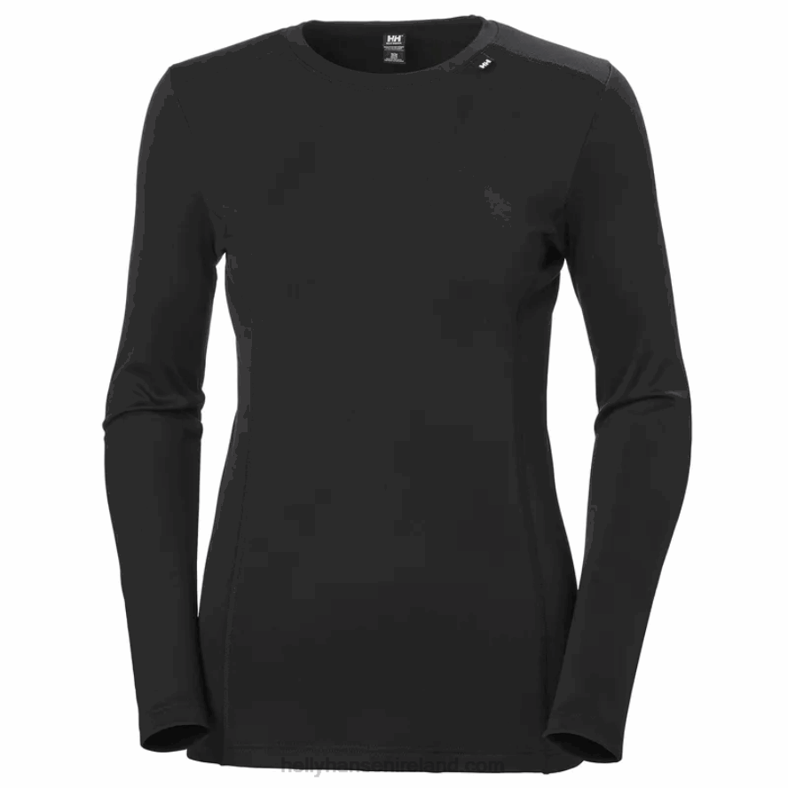 NAVY 8V222F2713 Helly-Hansen WOMEN'S LIFA MAX CREW BASE LAYER