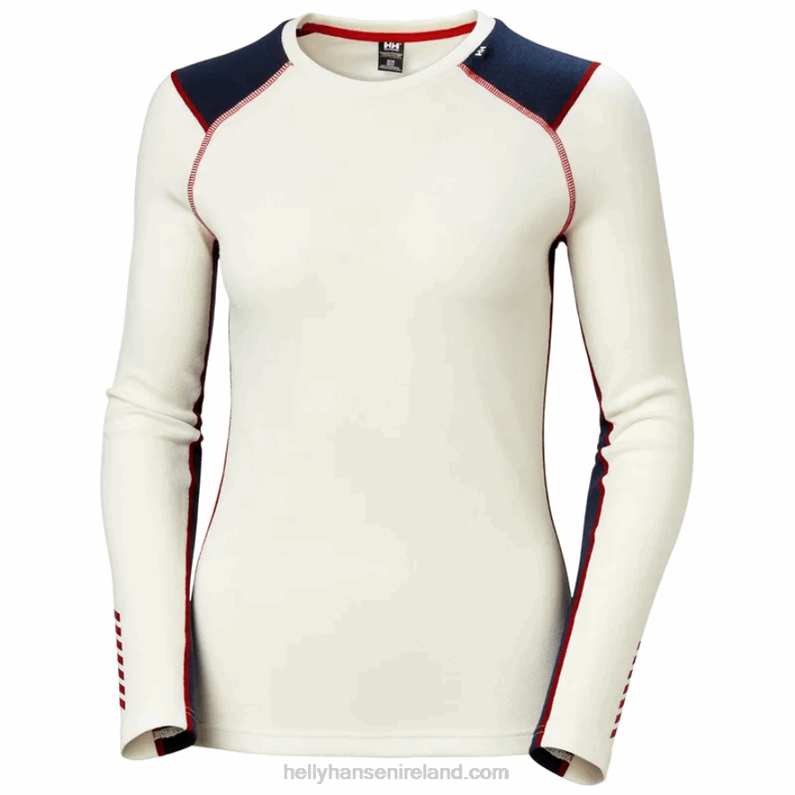 AMETHYST 8V222F2049 Helly-Hansen WOMEN'S LIFA MERINO MIDWEIGHT CREW BASE LAYER