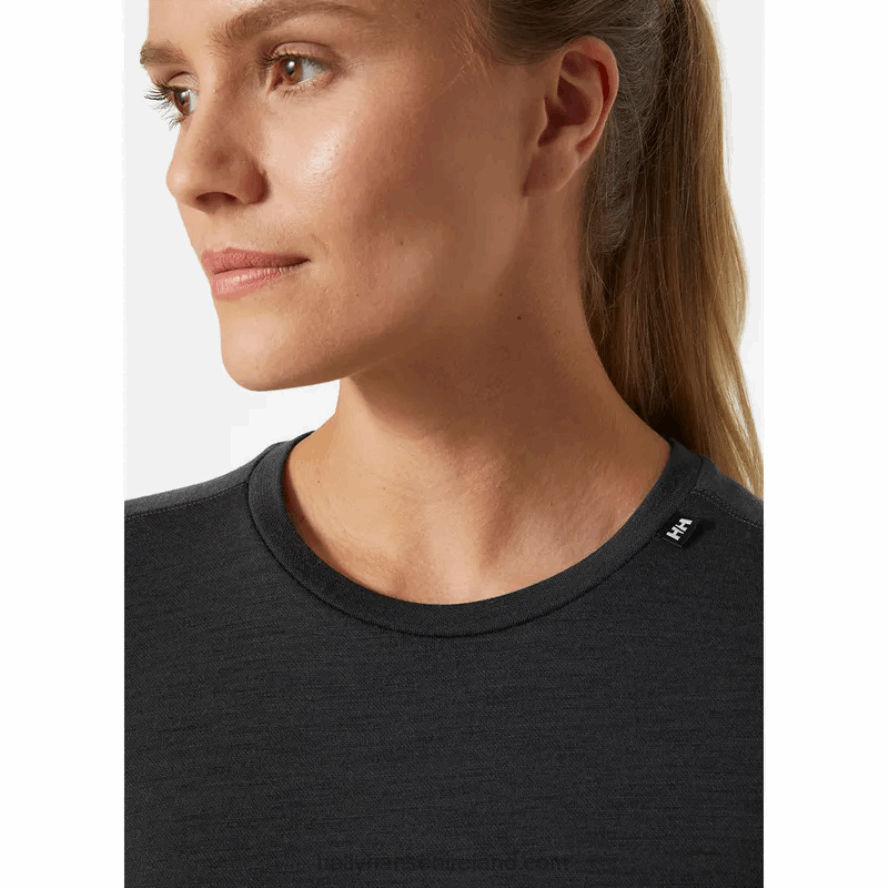 JADE 8V222F2072 Helly-Hansen WOMEN'S LIFA MERINO LIGHTWEIGHT T-SHIRT