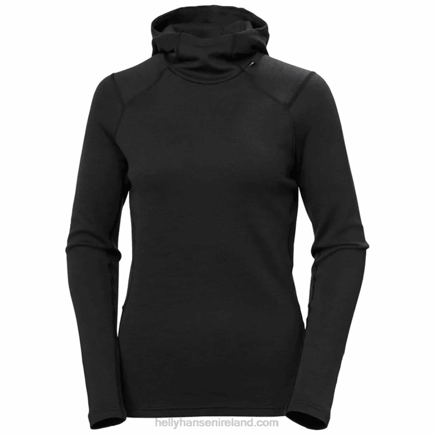 OFFWHITE 8V222F2058 Helly-Hansen WOMEN'S LIFA MERINO MIDWEIGHT 2-IN-1 BASE LAYER HOODIE