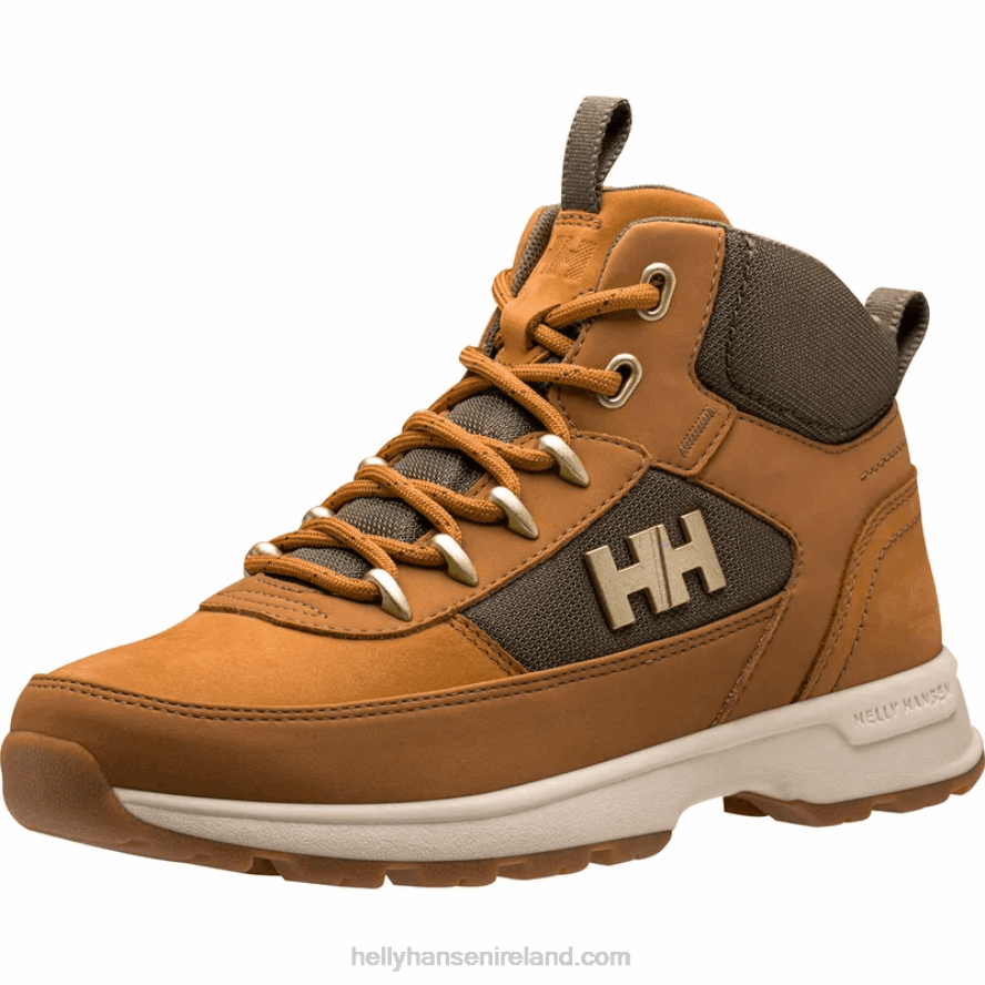 OFF WHITE 8V222F2175 Helly-Hansen WOMEN'S WILDWOOD LEATHER BOOTS
