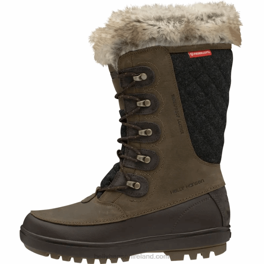 CREAM/SNO 8V222F2185 Helly-Hansen WOMEN'S GARIBALDI VL SNOW BOOTS