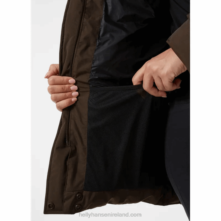 BLACK 8V222F1580 Helly-Hansen WOMEN'S ADORE PUFFY PARKA