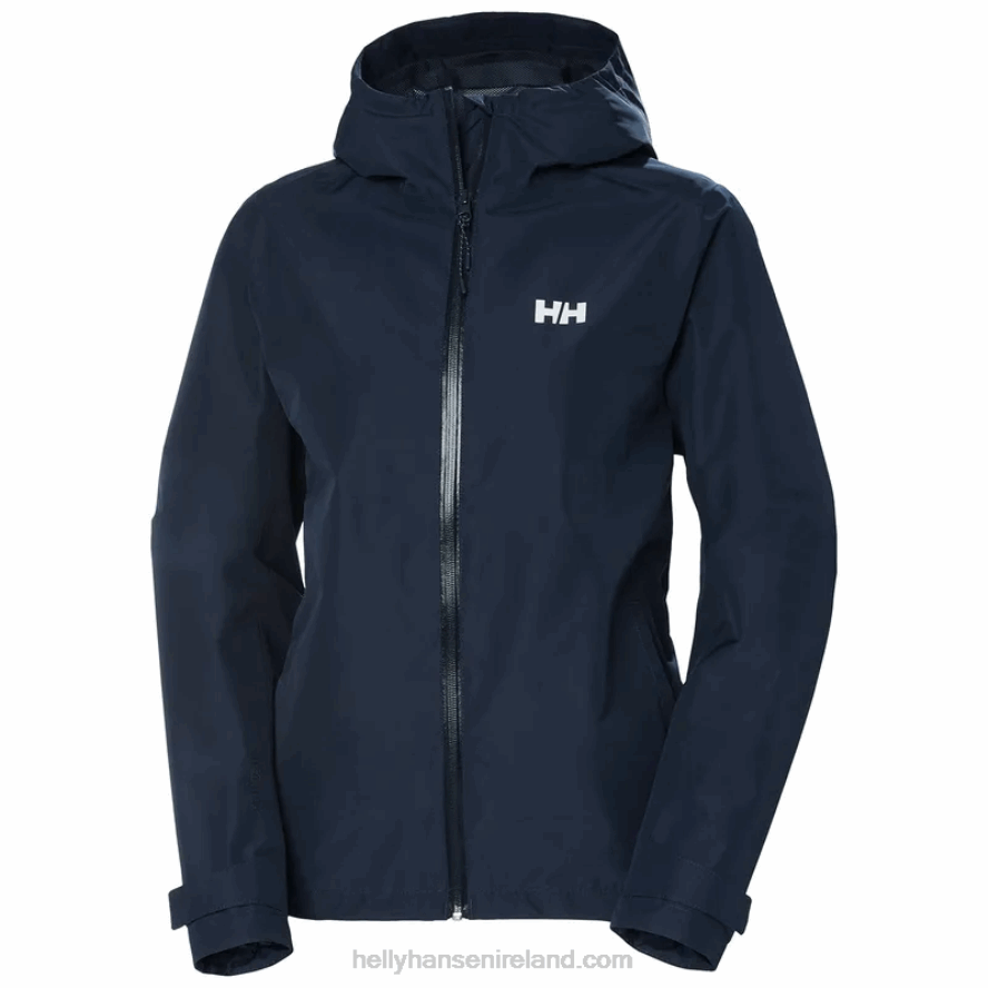 BLACK 8V222F2234 Helly-Hansen WOMEN'S ACTIVE OCEAN BOUND JACKET