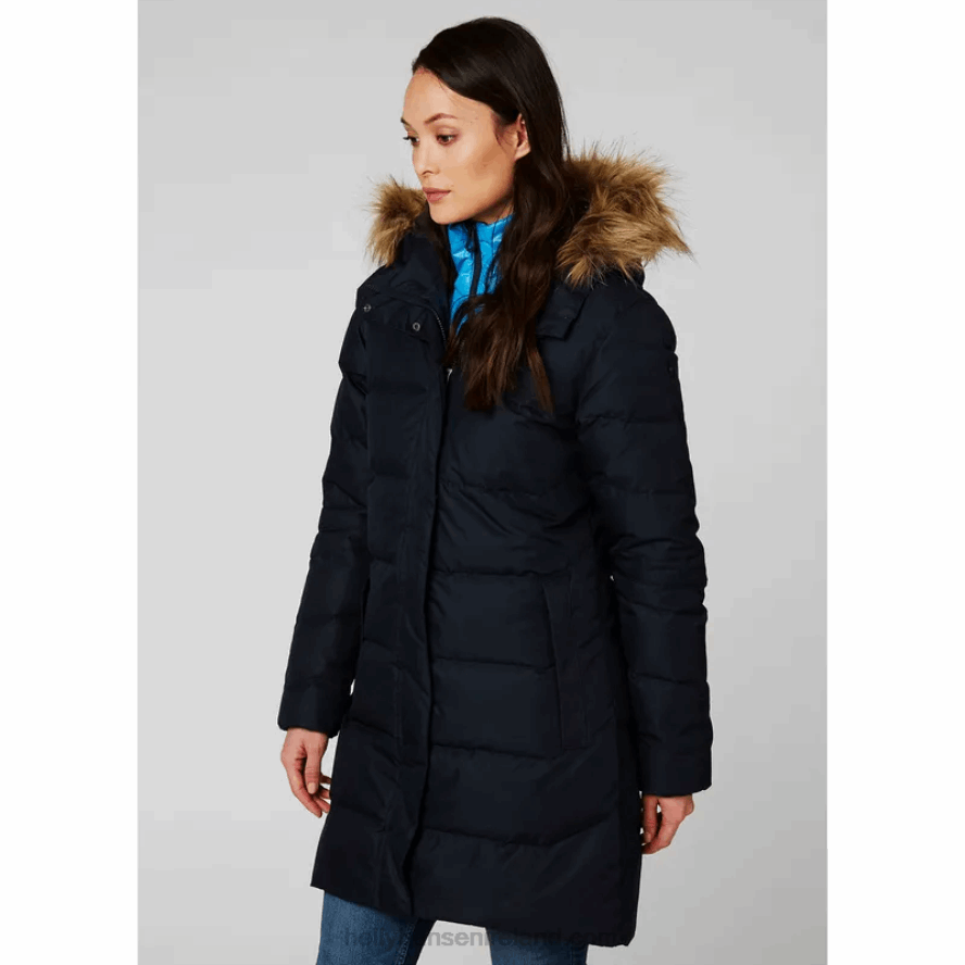 BLACK 8V222F1605 Helly-Hansen WOMEN'S ADEN DOWN PARKA