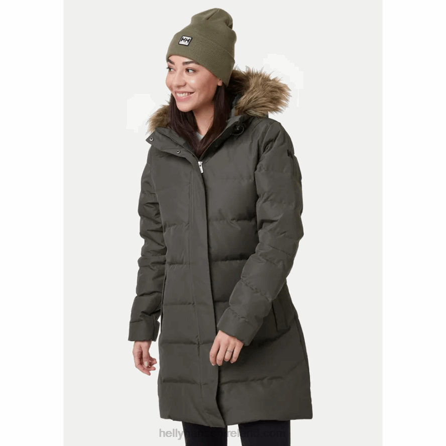 RED 8V222F1603 Helly-Hansen WOMEN'S ADEN DOWN PARKA
