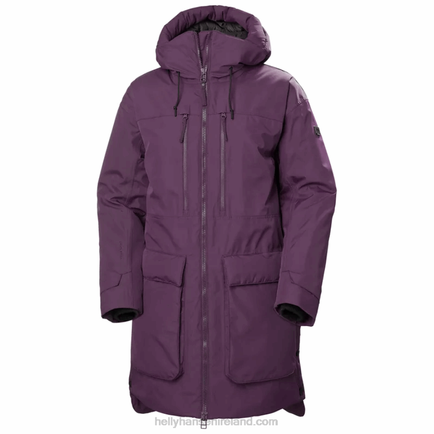 BLACK 8V222F1613 Helly-Hansen WOMEN'S MAUD PARKA