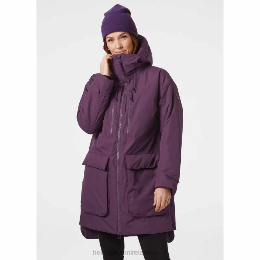 BLACK 8V222F1613 Helly-Hansen WOMEN'S MAUD PARKA