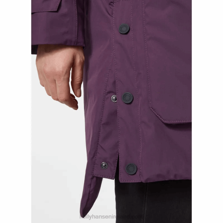 BLACK 8V222F1613 Helly-Hansen WOMEN'S MAUD PARKA