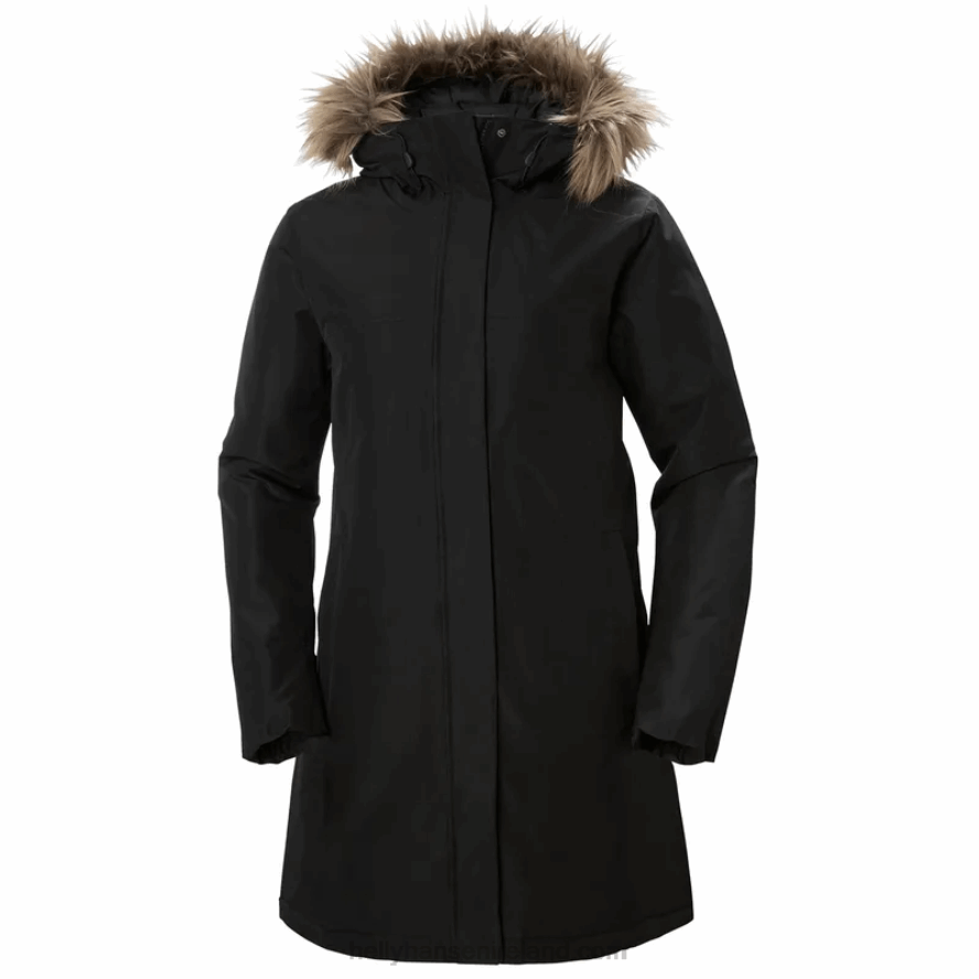 BLACK 8V222F1619 Helly-Hansen WOMEN'S ADEN WINTER PARKA