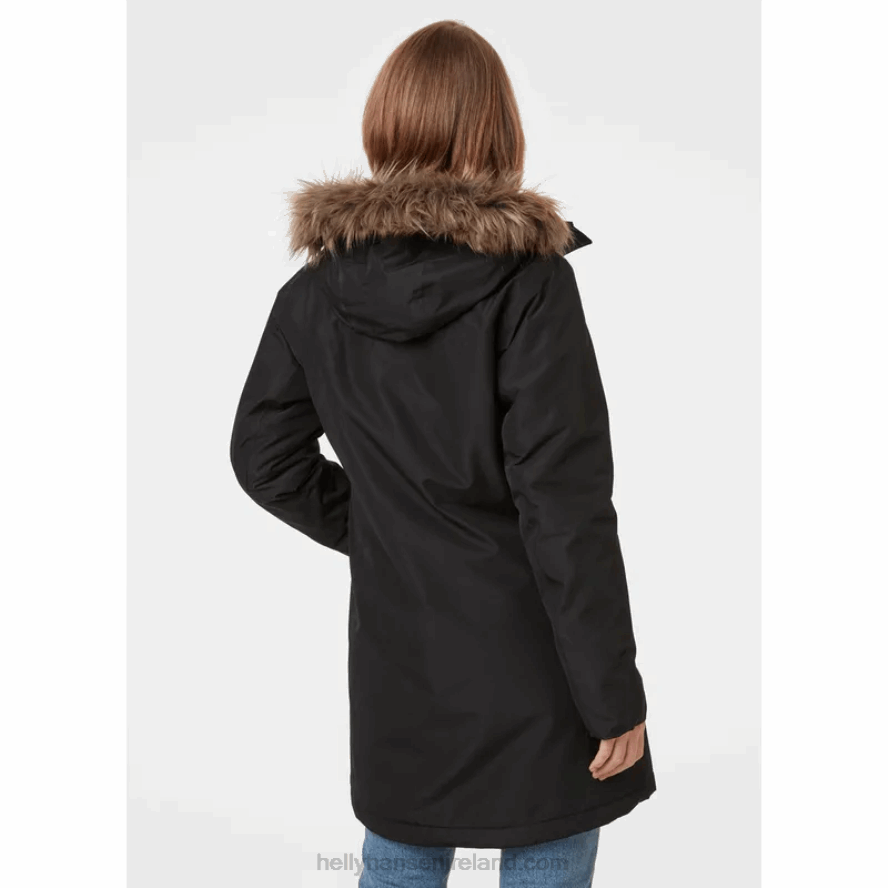BLACK 8V222F1619 Helly-Hansen WOMEN'S ADEN WINTER PARKA