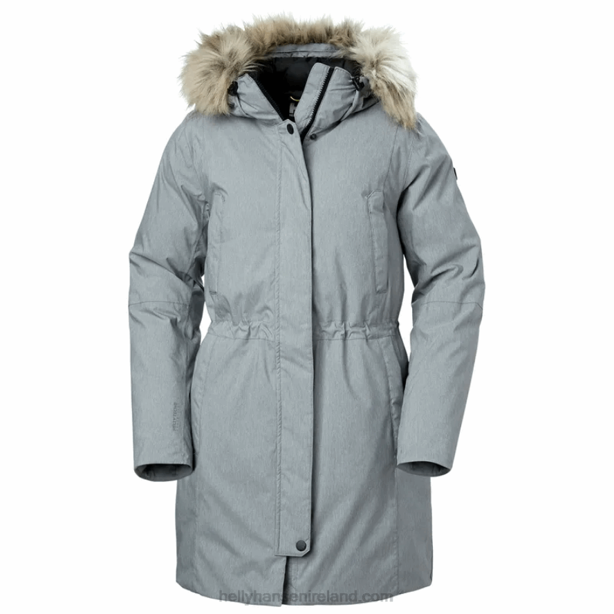 UTILITY GRE/BLACK 8V222F2632 Helly-Hansen WOMEN'S SENJA INSULATED WINTER PARKA