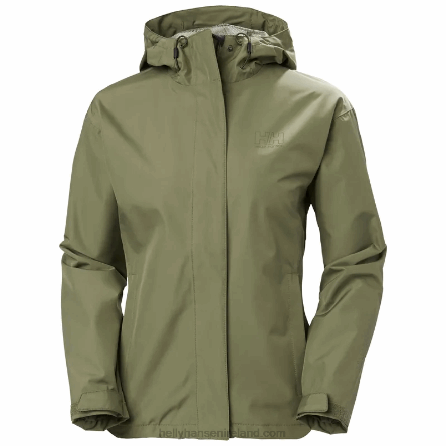 AZURITE 8V222F1522 Helly-Hansen WOMEN'S SEVEN J RAIN JACKET