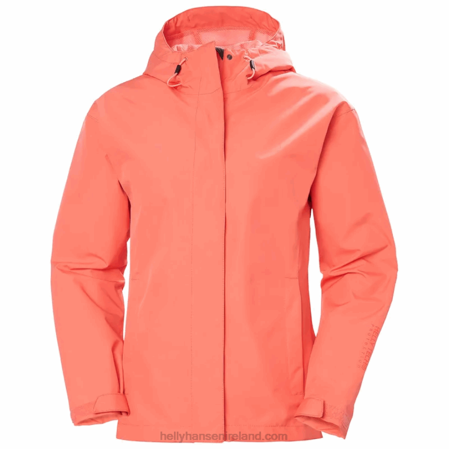BLACK 8V222F1519 Helly-Hansen WOMEN'S SEVEN J RAIN JACKET