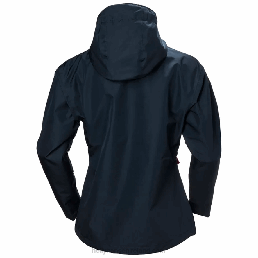 BLACK 8V222F1524 Helly-Hansen WOMEN'S SEVEN J RAIN JACKET
