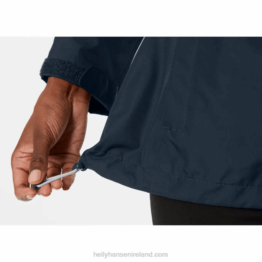 BLACK 8V222F1524 Helly-Hansen WOMEN'S SEVEN J RAIN JACKET