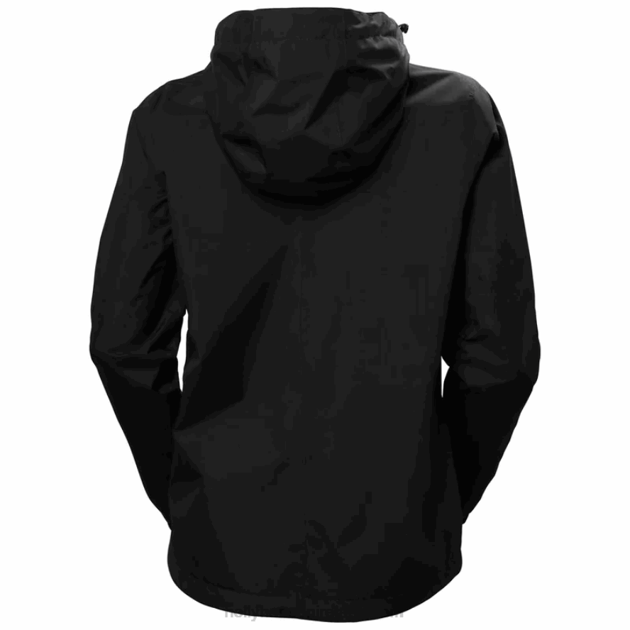BLACK 8V222F2785 Helly-Hansen WOMEN'S JUELL WATERPROOF JACKET