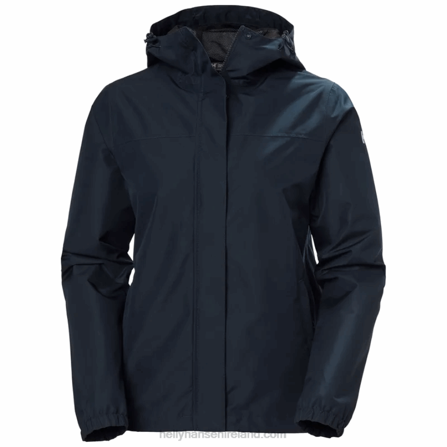 BLACK 8V222F2786 Helly-Hansen WOMEN'S JUELL WATERPROOF JACKET