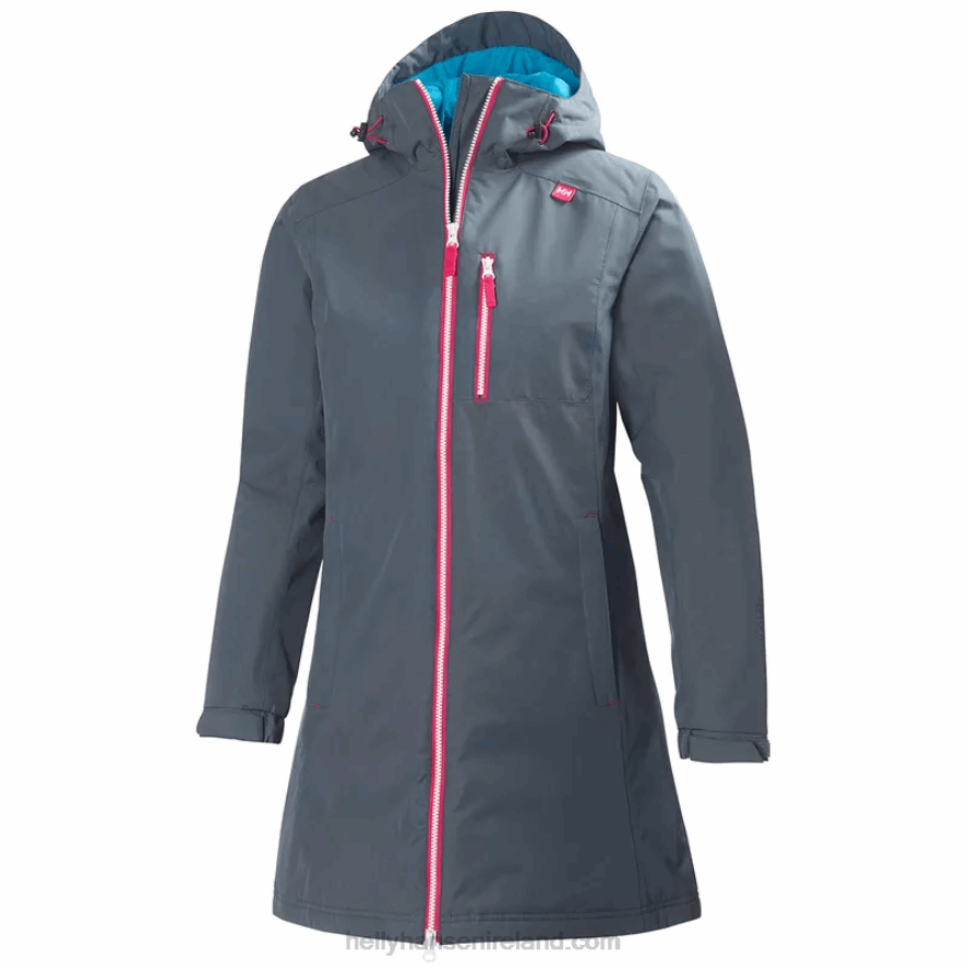 DARKEST SPR 8V222F1551 Helly-Hansen WOMEN'S BELFAST LONG WINTER JACKET
