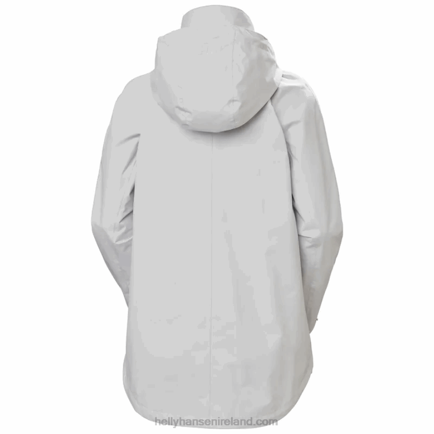 ESSENTIAL Y/HH KHAKI 8V222F2608 Helly-Hansen WOMEN'S VALENTIA RAINCOAT