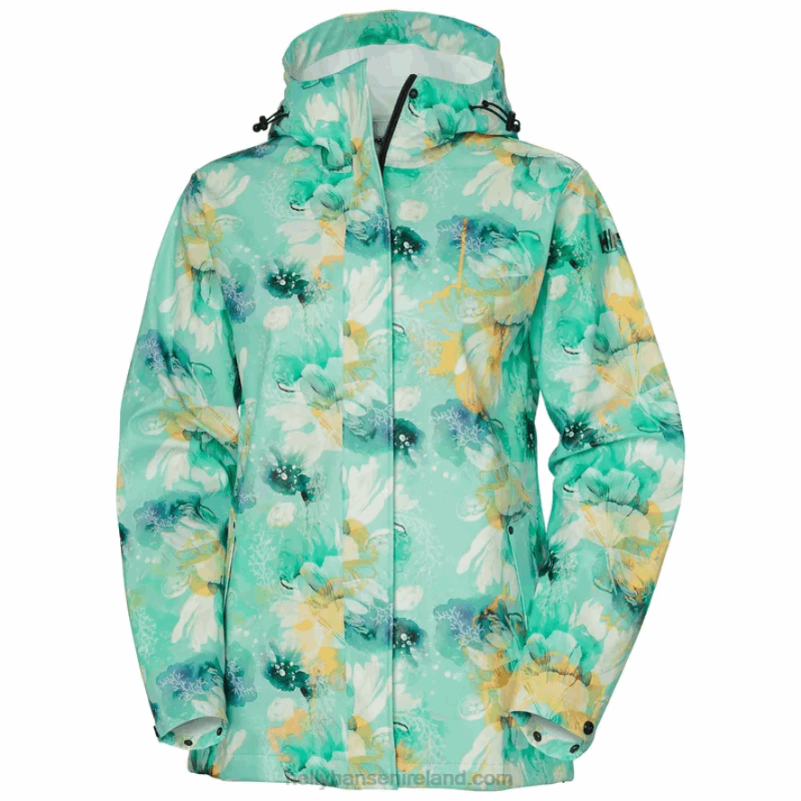 HEATHER 8V222F1546 Helly-Hansen WOMEN'S MOSS RAIN JACKET