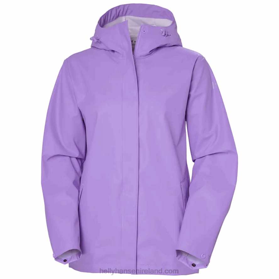 NAVY 8V222F1545 Helly-Hansen WOMEN'S MOSS RAIN JACKET