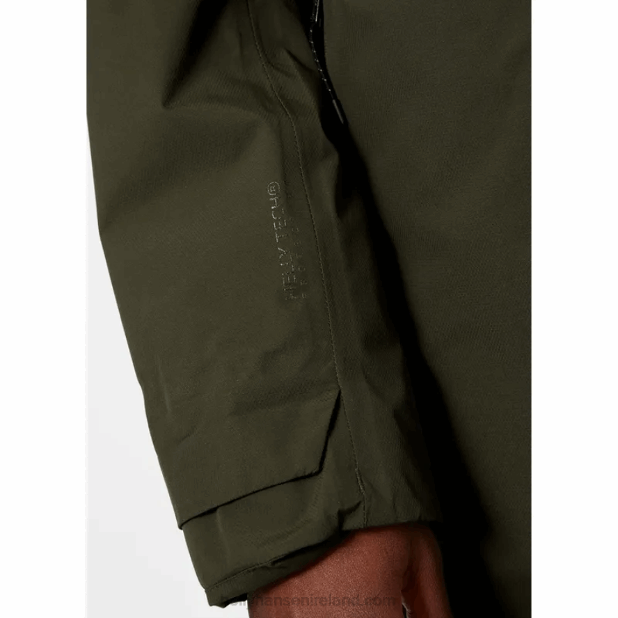 NAVY 8V222F1554 Helly-Hansen WOMEN'S ADORE INSULATED RAINCOAT