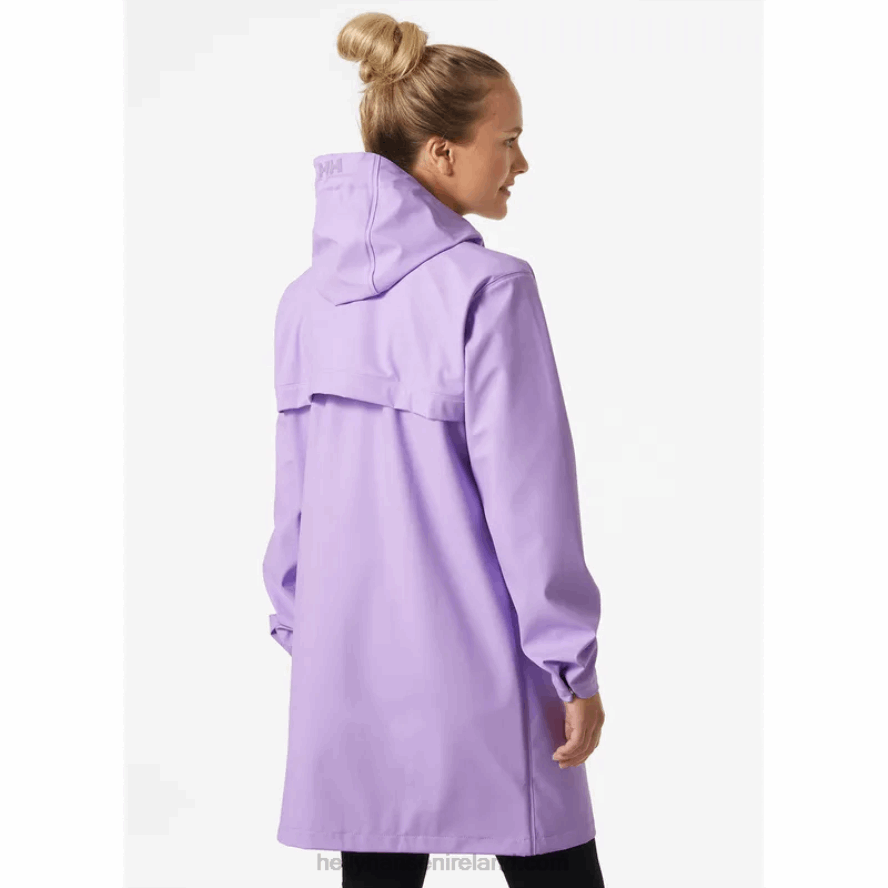 NAVY 8V222F1565 Helly-Hansen WOMEN'S MOSS RAINCOAT