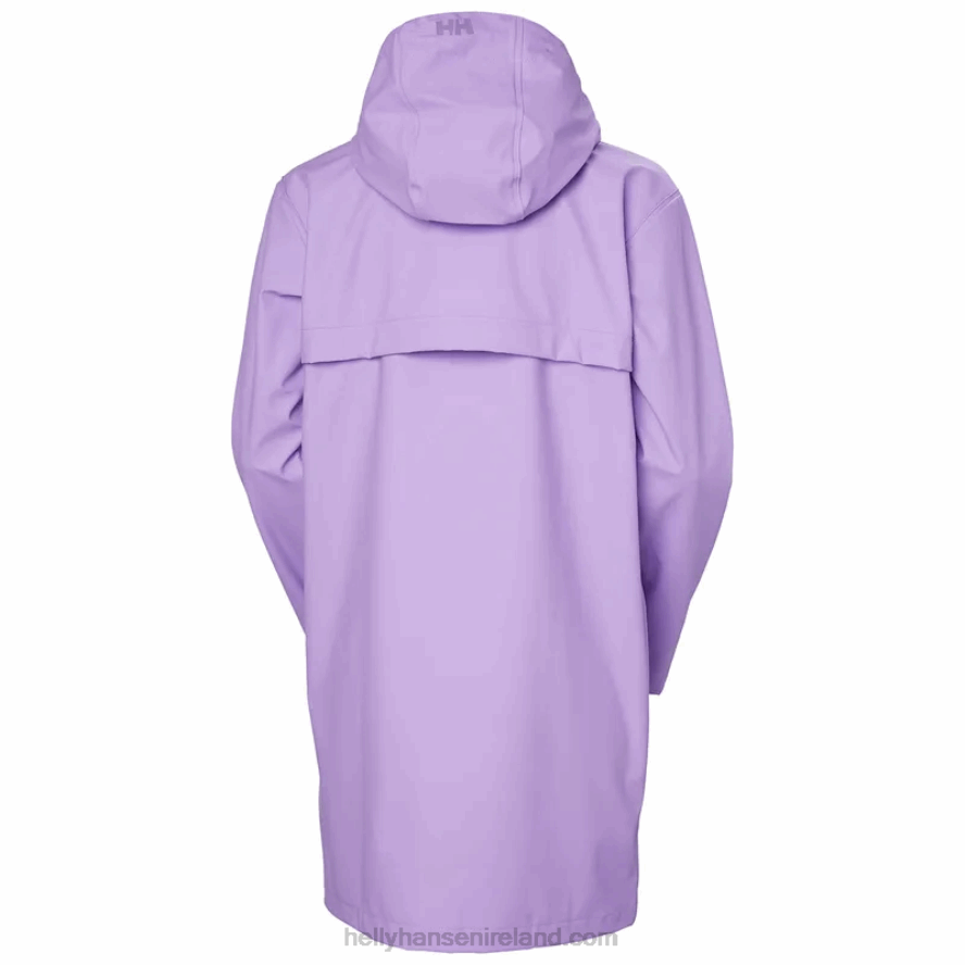 NAVY 8V222F1565 Helly-Hansen WOMEN'S MOSS RAINCOAT