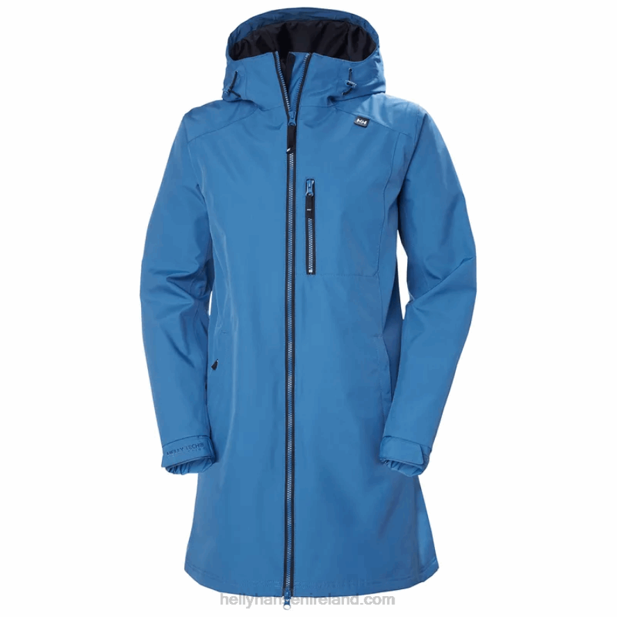 SPRUCE 8V222F1561 Helly-Hansen WOMEN'S LONG BELFAST JACKET