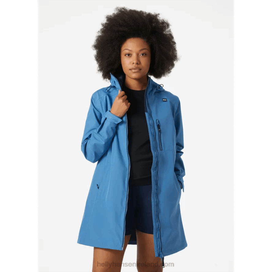 SPRUCE 8V222F1561 Helly-Hansen WOMEN'S LONG BELFAST JACKET