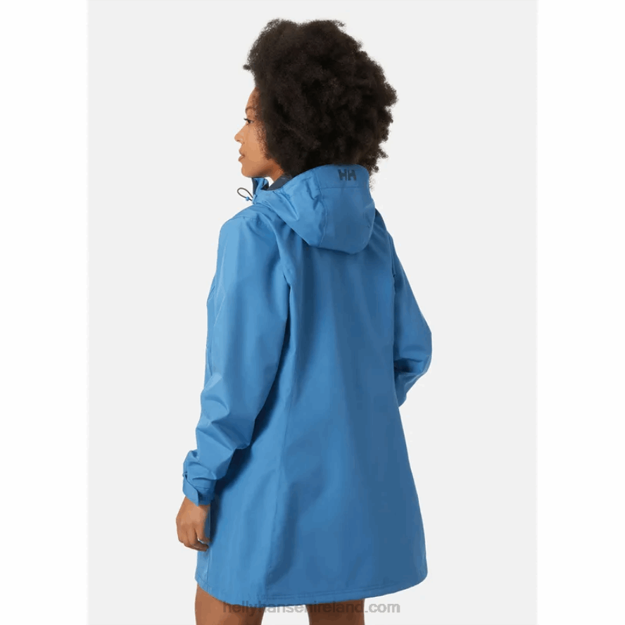 SPRUCE 8V222F1561 Helly-Hansen WOMEN'S LONG BELFAST JACKET
