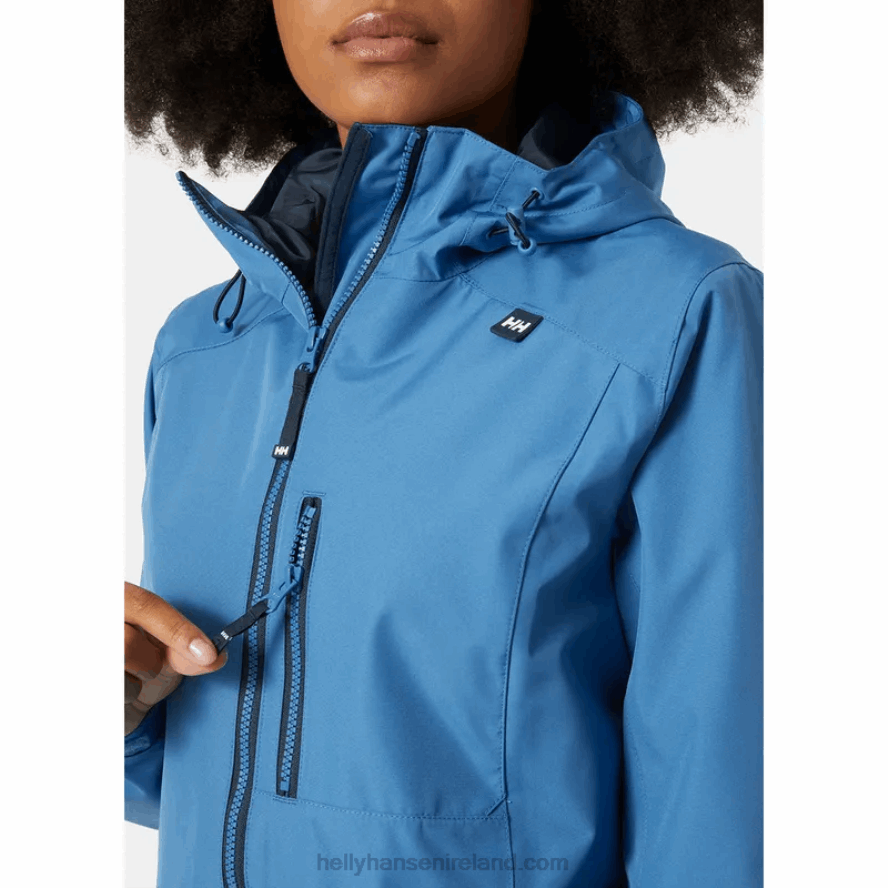 SPRUCE 8V222F1561 Helly-Hansen WOMEN'S LONG BELFAST JACKET