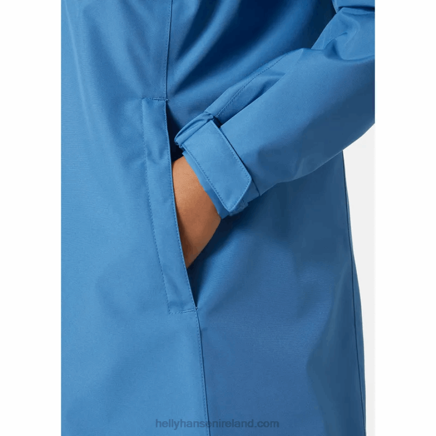 SPRUCE 8V222F1561 Helly-Hansen WOMEN'S LONG BELFAST JACKET