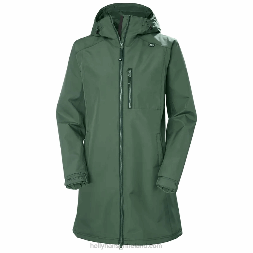 TERRACOTTA 8V222F1560 Helly-Hansen WOMEN'S LONG BELFAST JACKET
