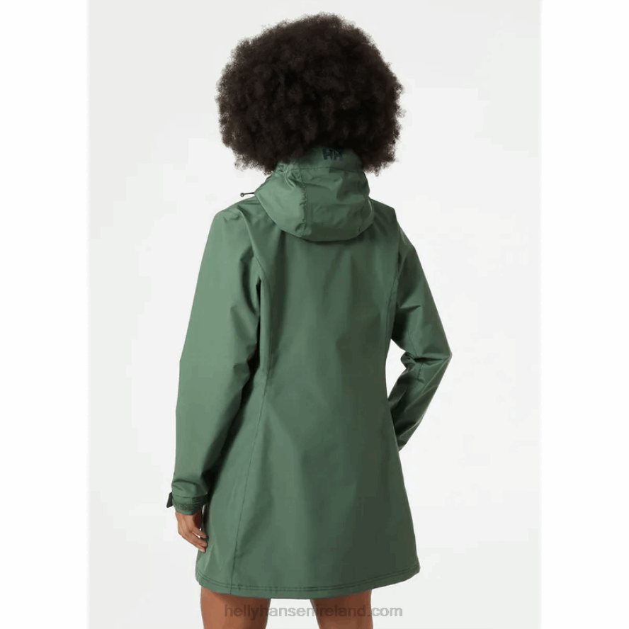 TERRACOTTA 8V222F1560 Helly-Hansen WOMEN'S LONG BELFAST JACKET