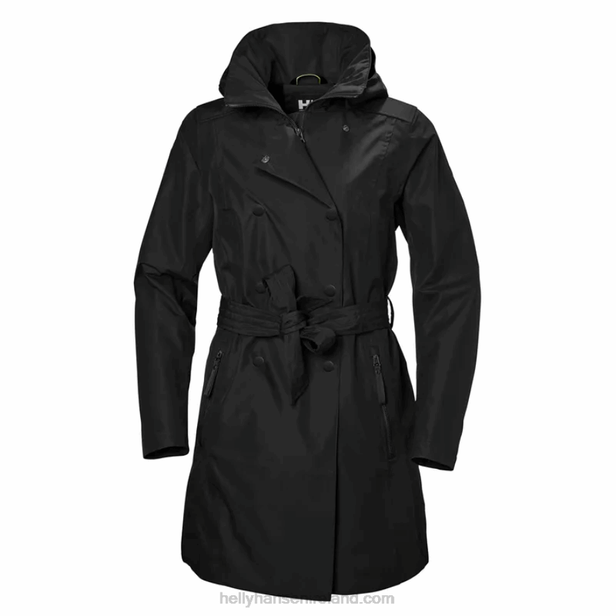 UTILITY GRE 8V222F1539 Helly-Hansen WOMEN'S WELSEY II TRENCH COAT