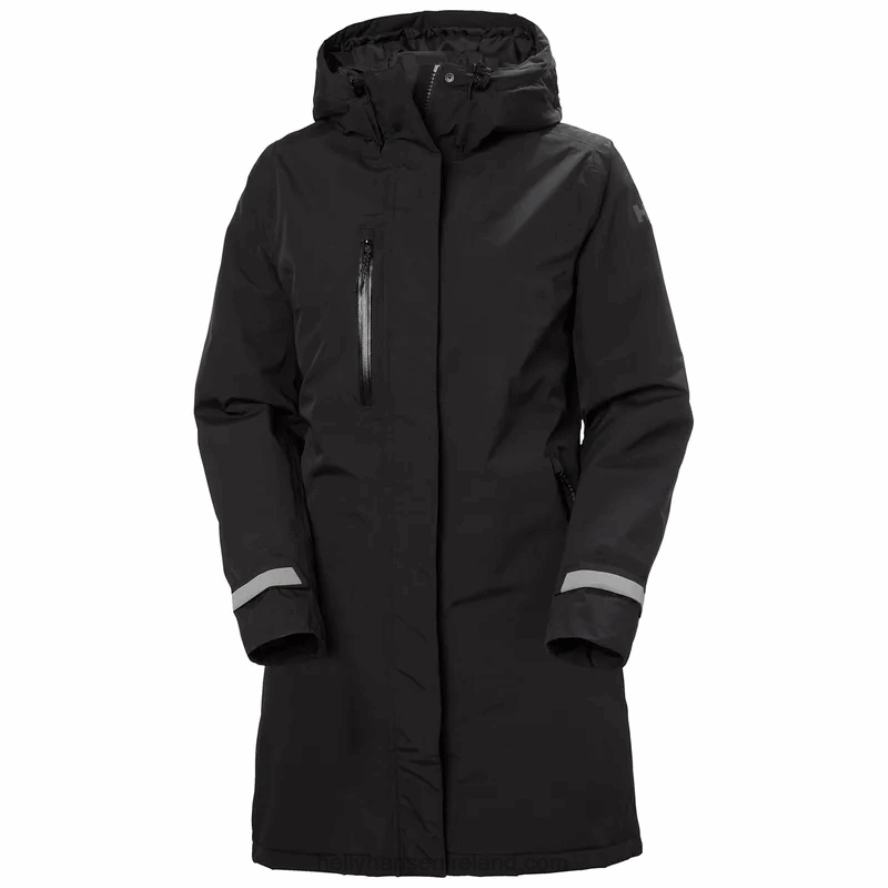UTILITY GRE 8V222F1555 Helly-Hansen WOMEN'S ADORE INSULATED RAINCOAT