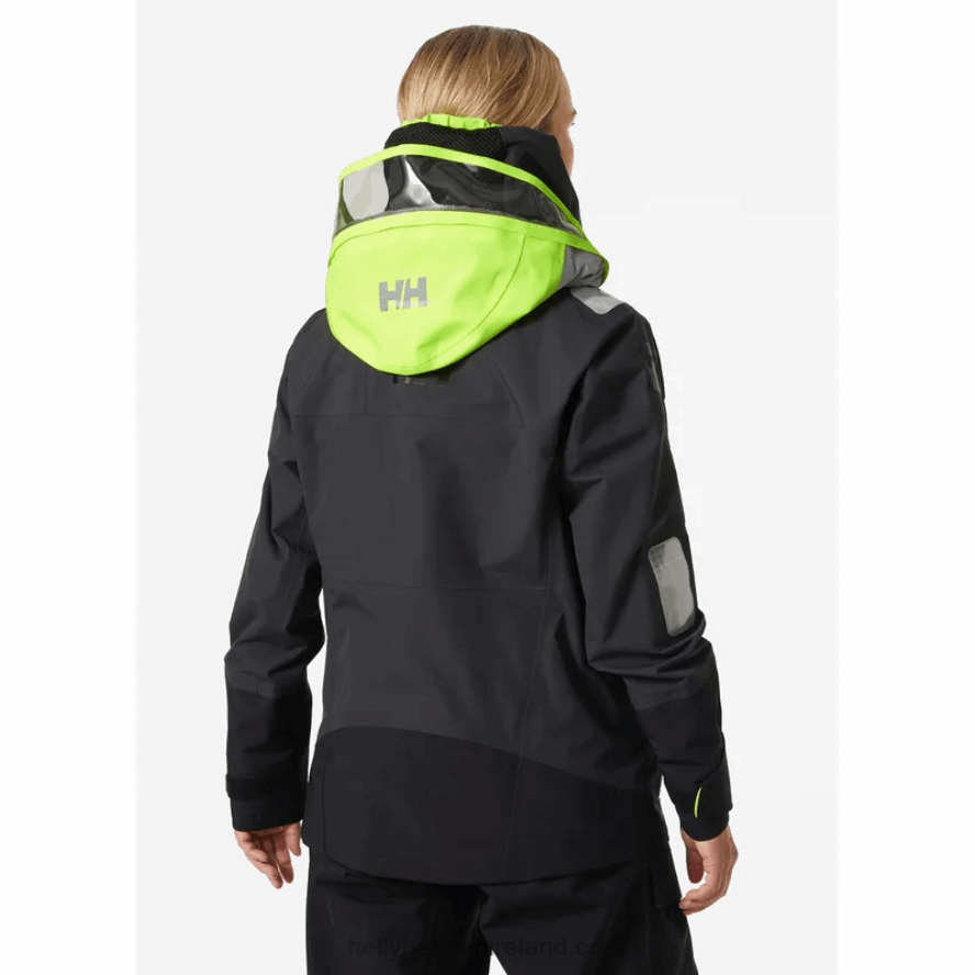 ALERT RED 8V222F1336 Helly-Hansen WOMEN'S AEGIR RACE SAILING JACKET 2.0