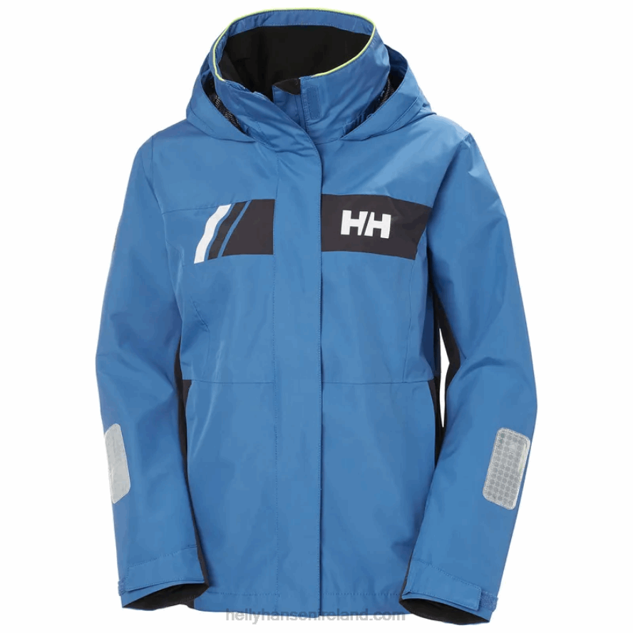 AZURITE 8V222F1328 Helly-Hansen WOMEN'S NEWPORT INSHORE SAILING JACKET