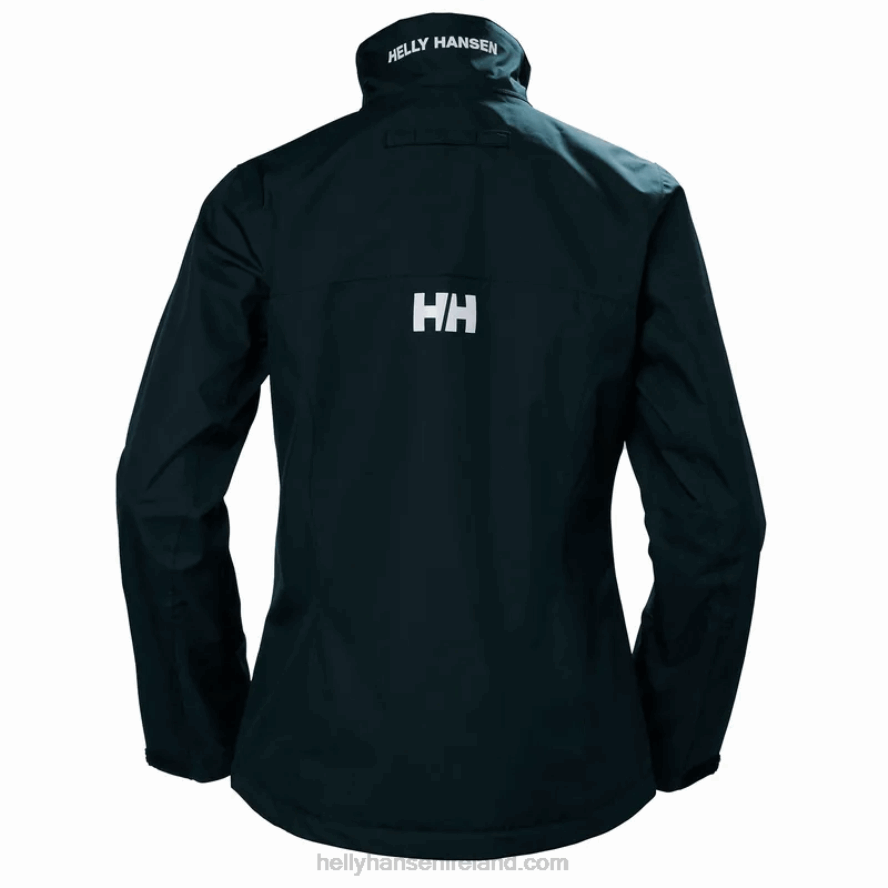 BLACK 8V222F1367 Helly-Hansen WOMEN'S CREW SAILING JACKET