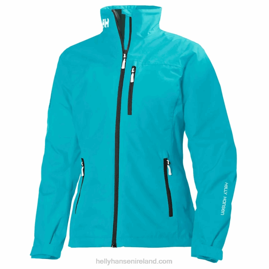 BLACK 8V222F1367 Helly-Hansen WOMEN'S CREW SAILING JACKET