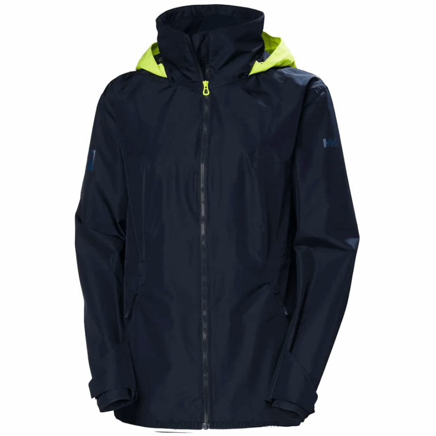 BLACK 8V222F1400 Helly-Hansen WOMEN'S HP RACING SAILING JACKET 2.0