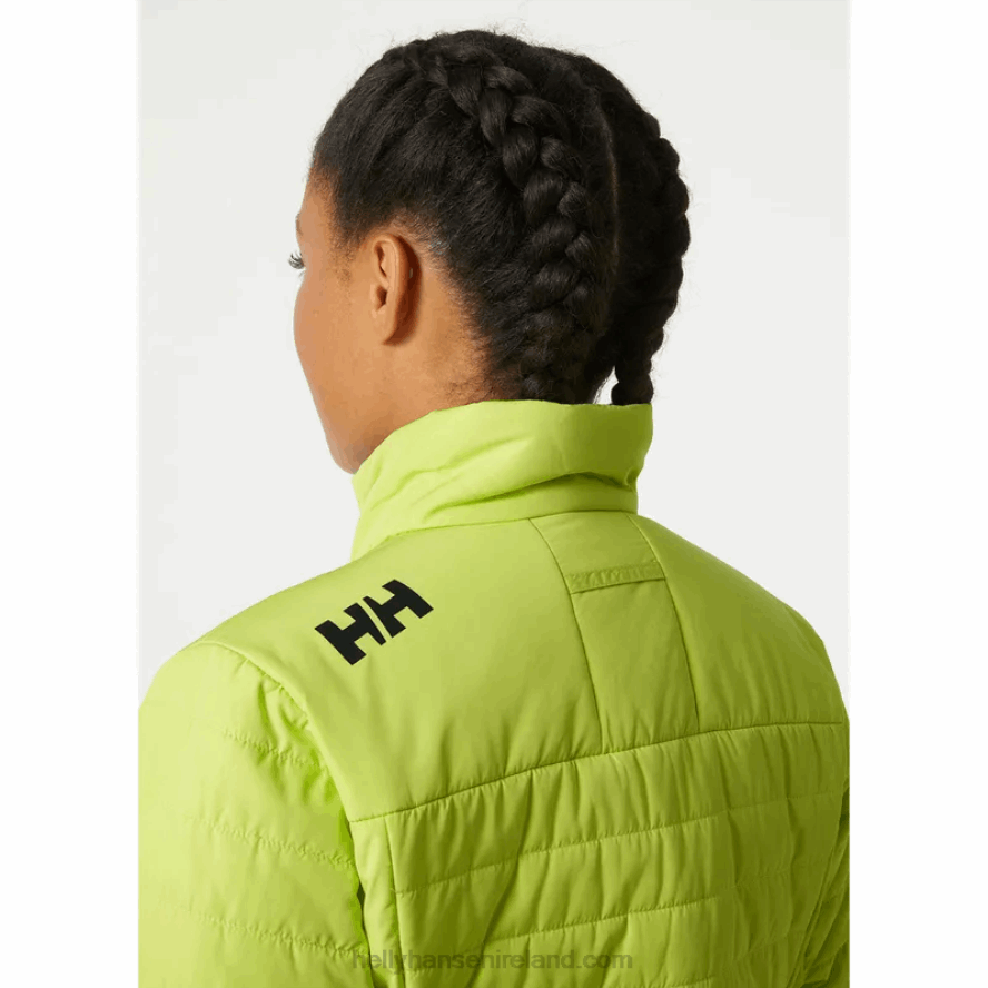BRIGHT BLUE 8V222F1313 Helly-Hansen WOMEN'S CREW INSULATED SAILING JACKET 2.0