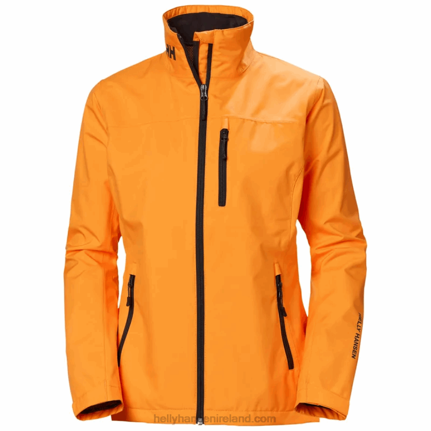 BRIGHT BLUE 8V222F1362 Helly-Hansen WOMEN'S CREW SAILING JACKET