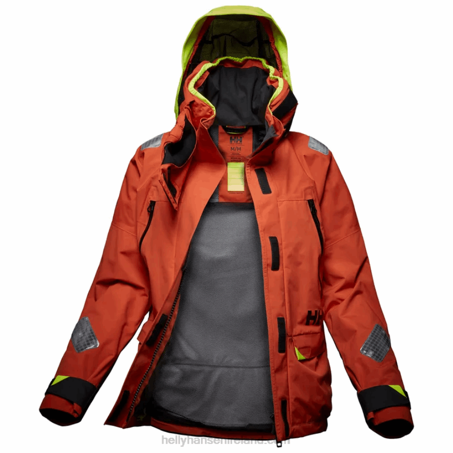 NAVY 8V222F1318 Helly-Hansen WOMEN'S SKAGEN OFFSHORE SAILING JACKET