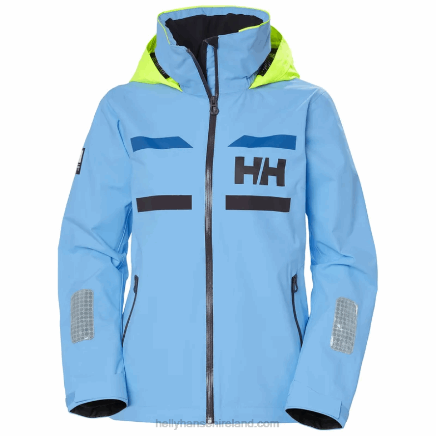 NAVY 8V222F1385 Helly-Hansen WOMEN'S SALT NAVIGATOR SAILING JACKET