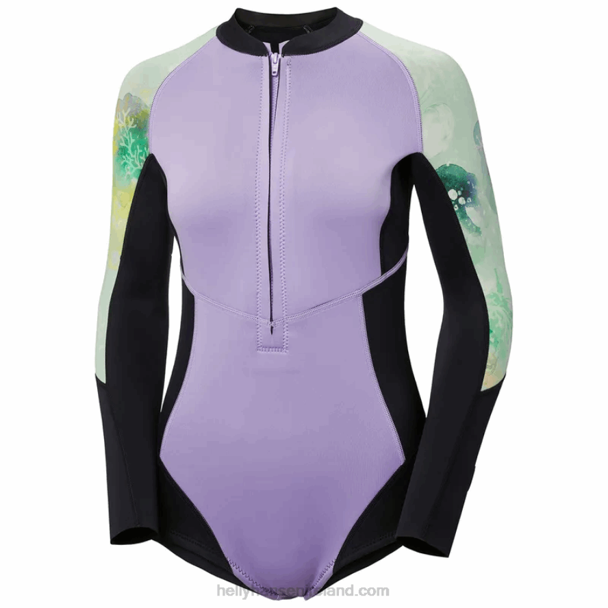 NAVY 8V222F1393 Helly-Hansen WOMEN'S WATERWEAR LONGSLEEVE SPRING WETSUIT
